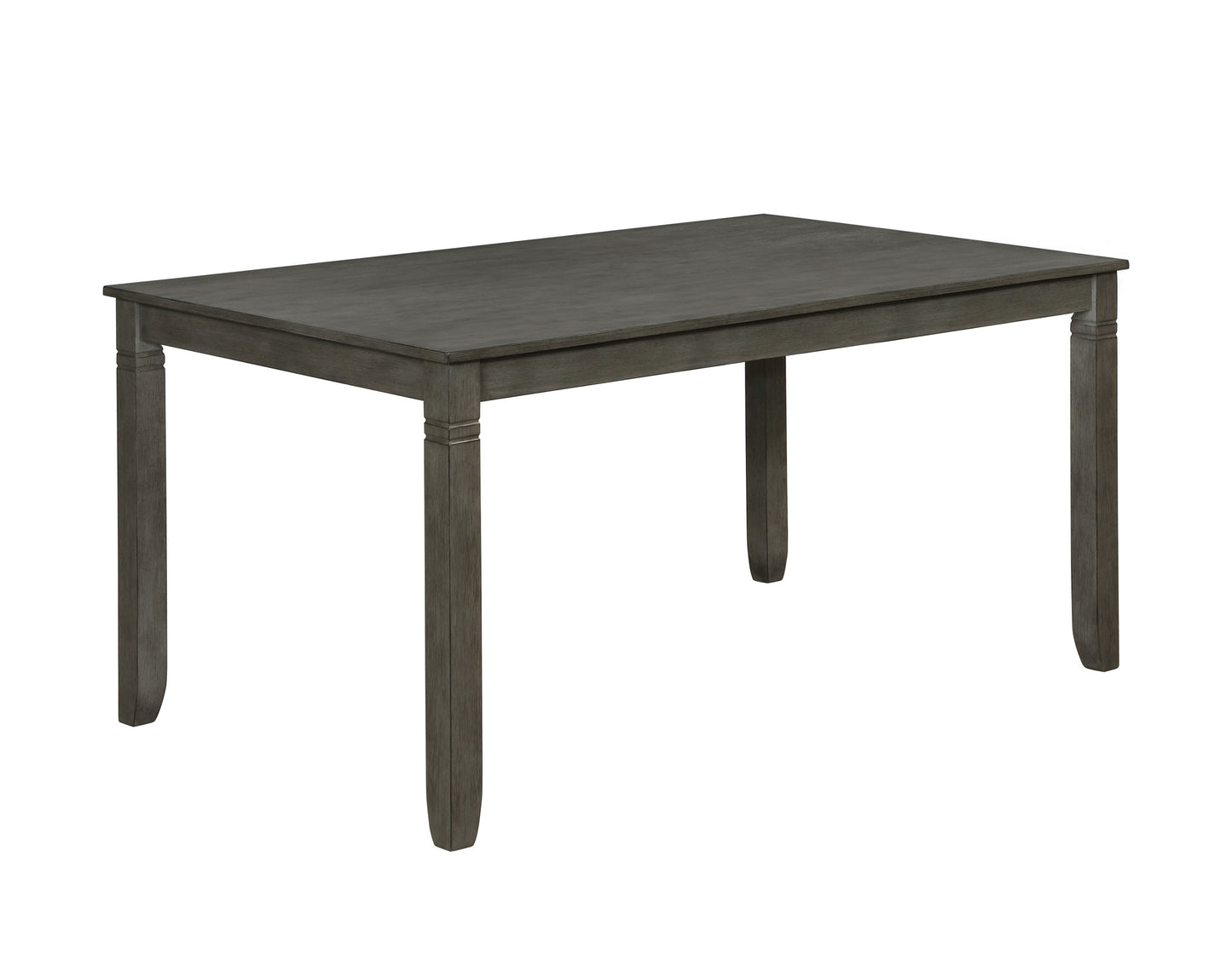 PAIGE 6-PC DINETTE SET WITH BENCH GREY (CM)