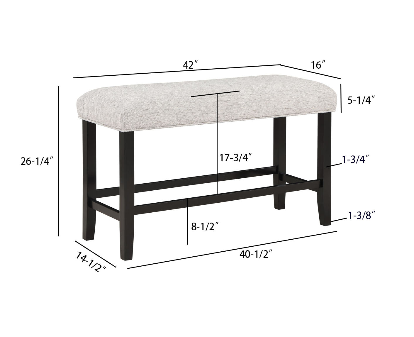 DARY COUNTER HEIGHT DINING (CM)