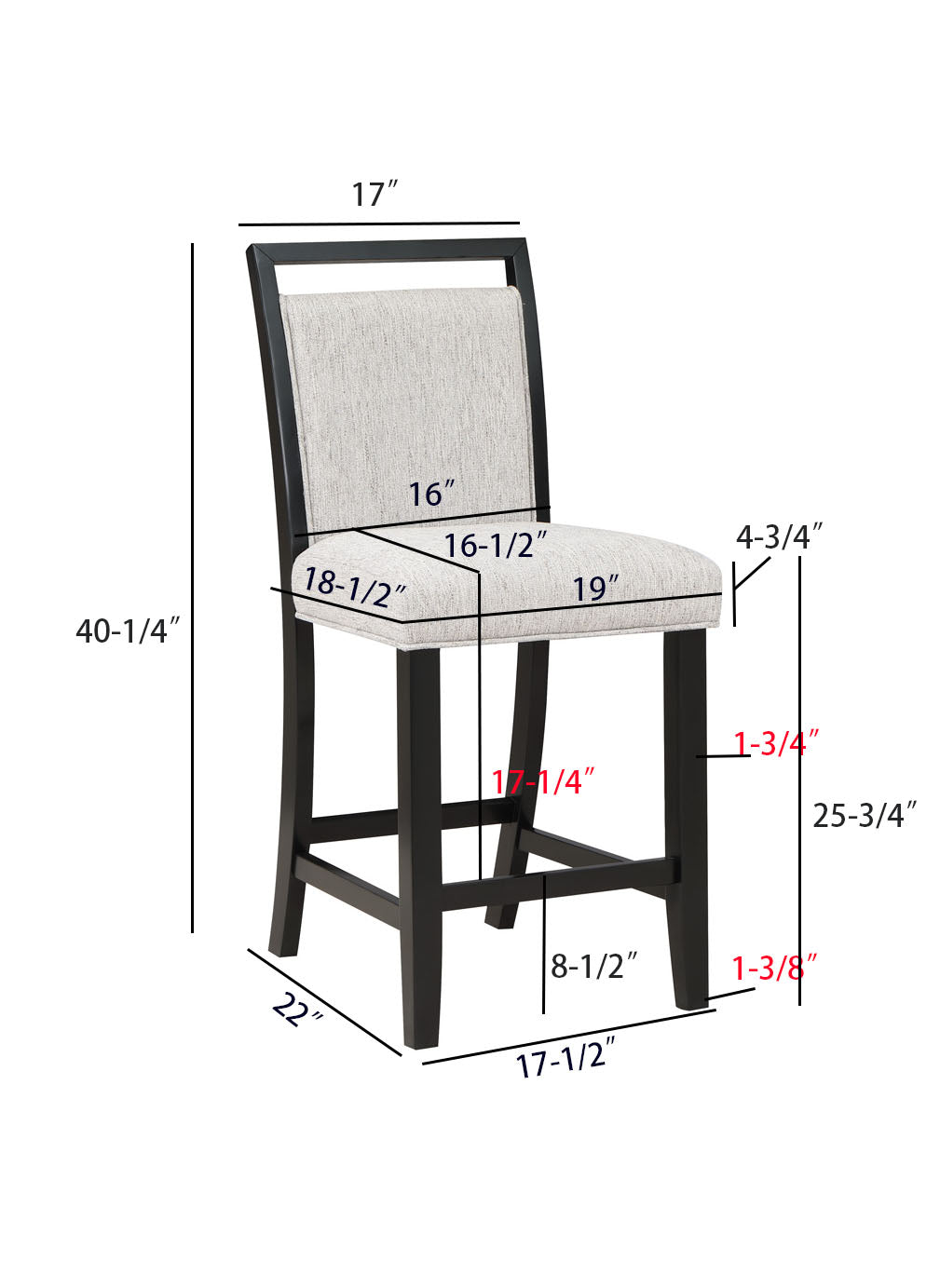 DARY COUNTER HEIGHT DINING (CM)