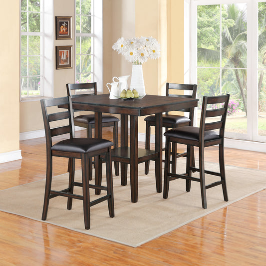 TAHOE 5-PK COUNTER HEIGHT TABLE SET (CM)