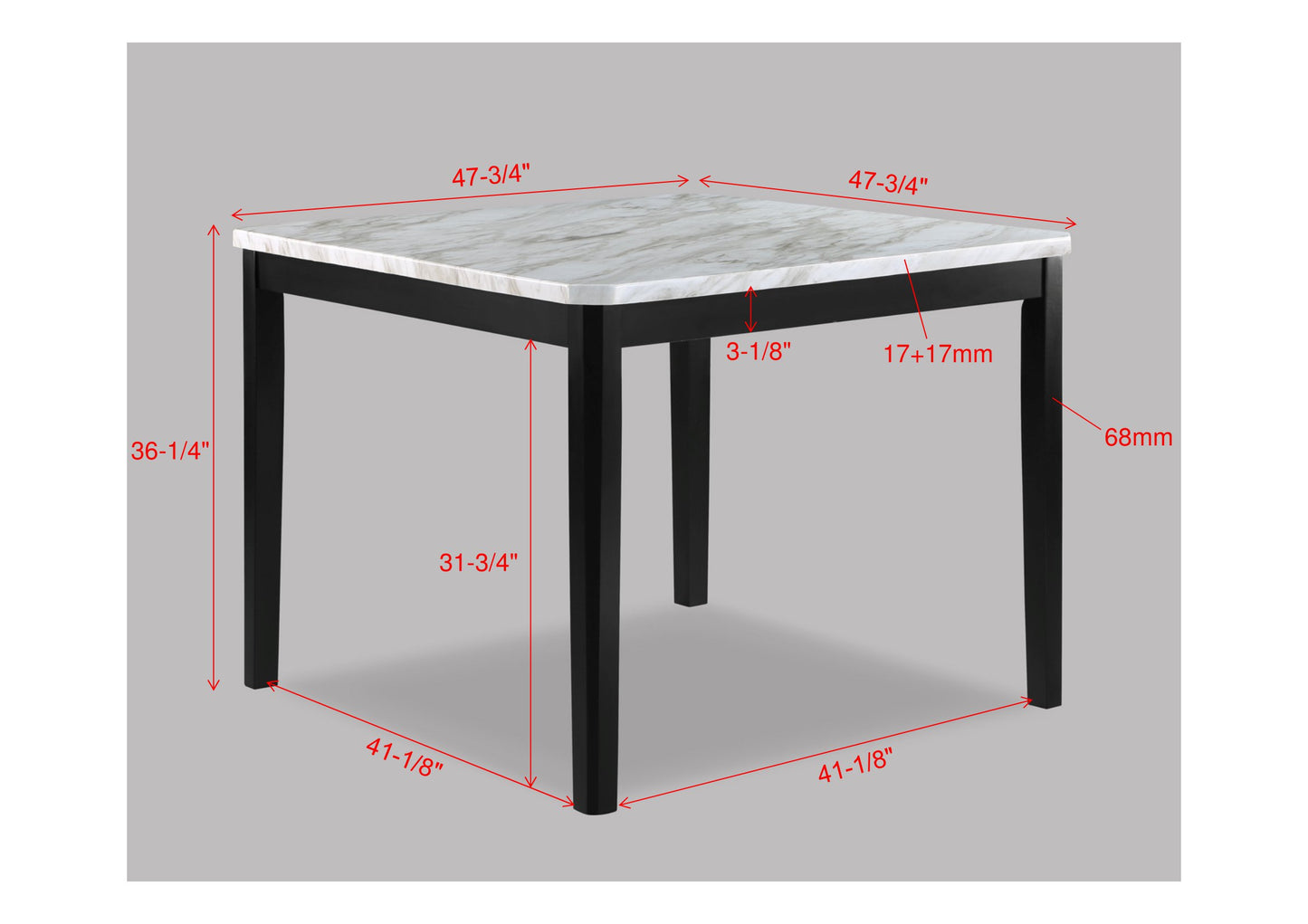 PASCAL COUNTER HEIGHT DINING (CM)