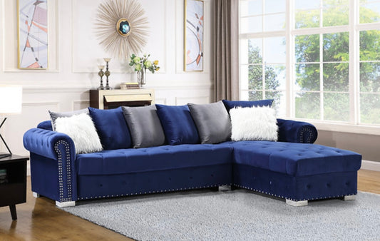 Milan Sectional (Blue) (NE)