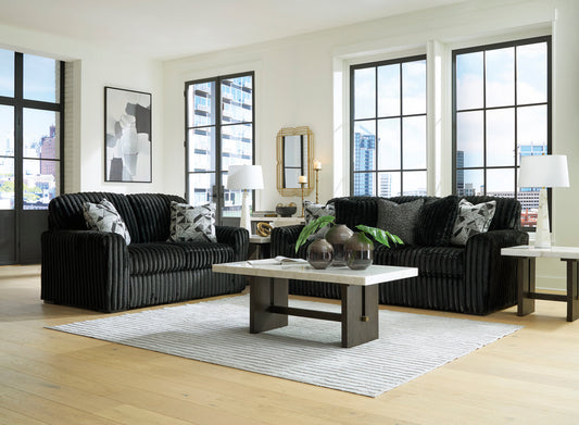 Ashley Onyx Sofa & Loveseat