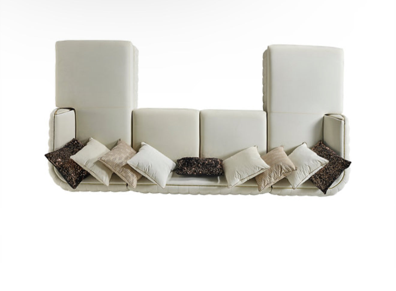 Sicilya Sectional (Off White) (NE)