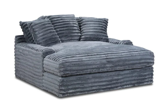 Charcoal Chaise Lounge