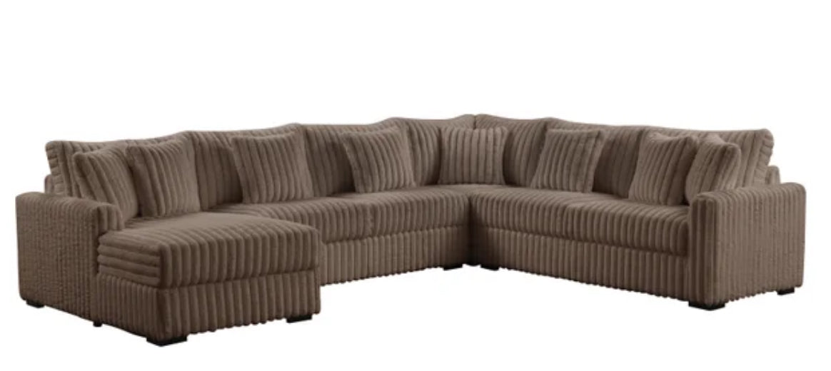Solana Mocha Sectional (HH)