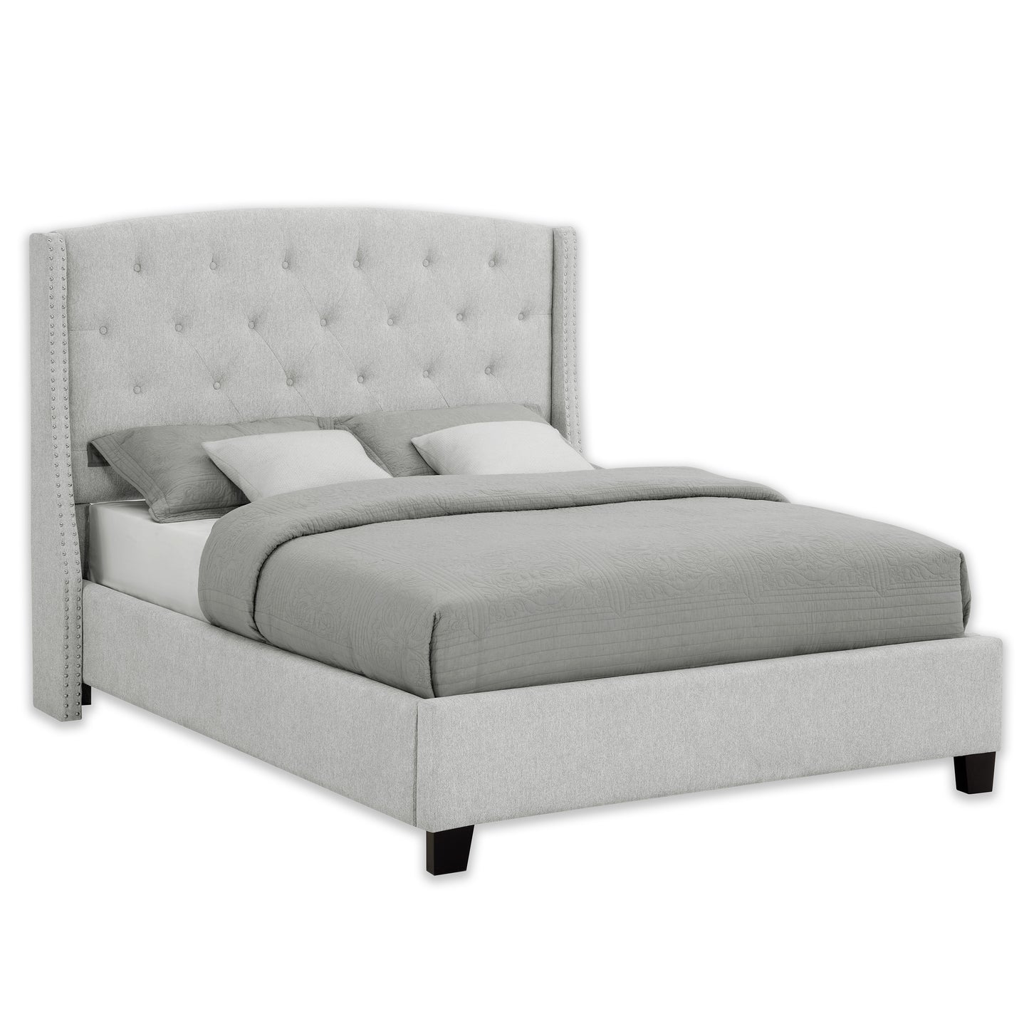 EVA DOVE GRAY BED (CM)