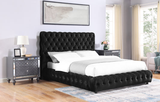 FLORY BED BLACK (CM)