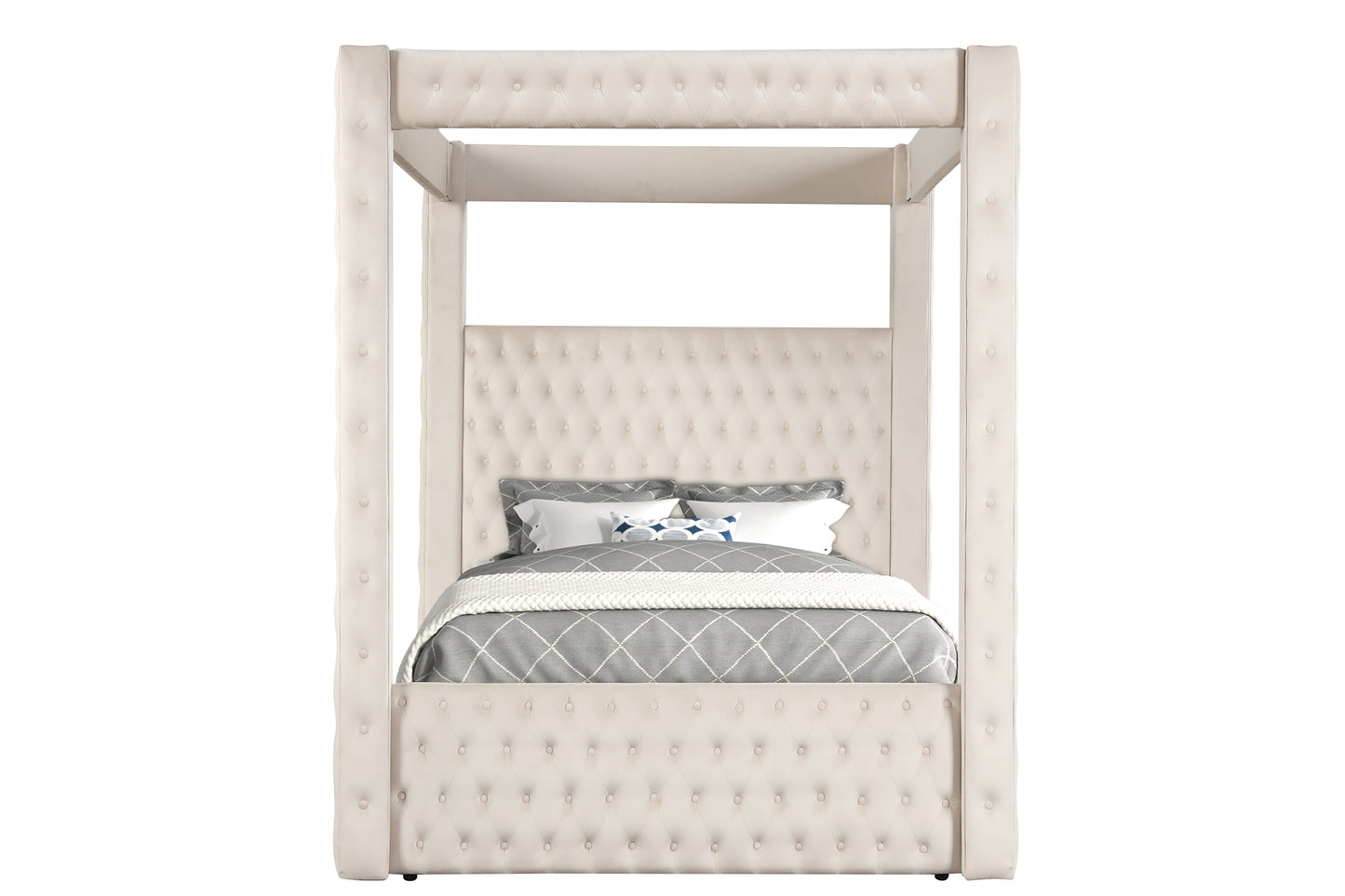 ANNABELLE CANOPY BED IVORY (CM)