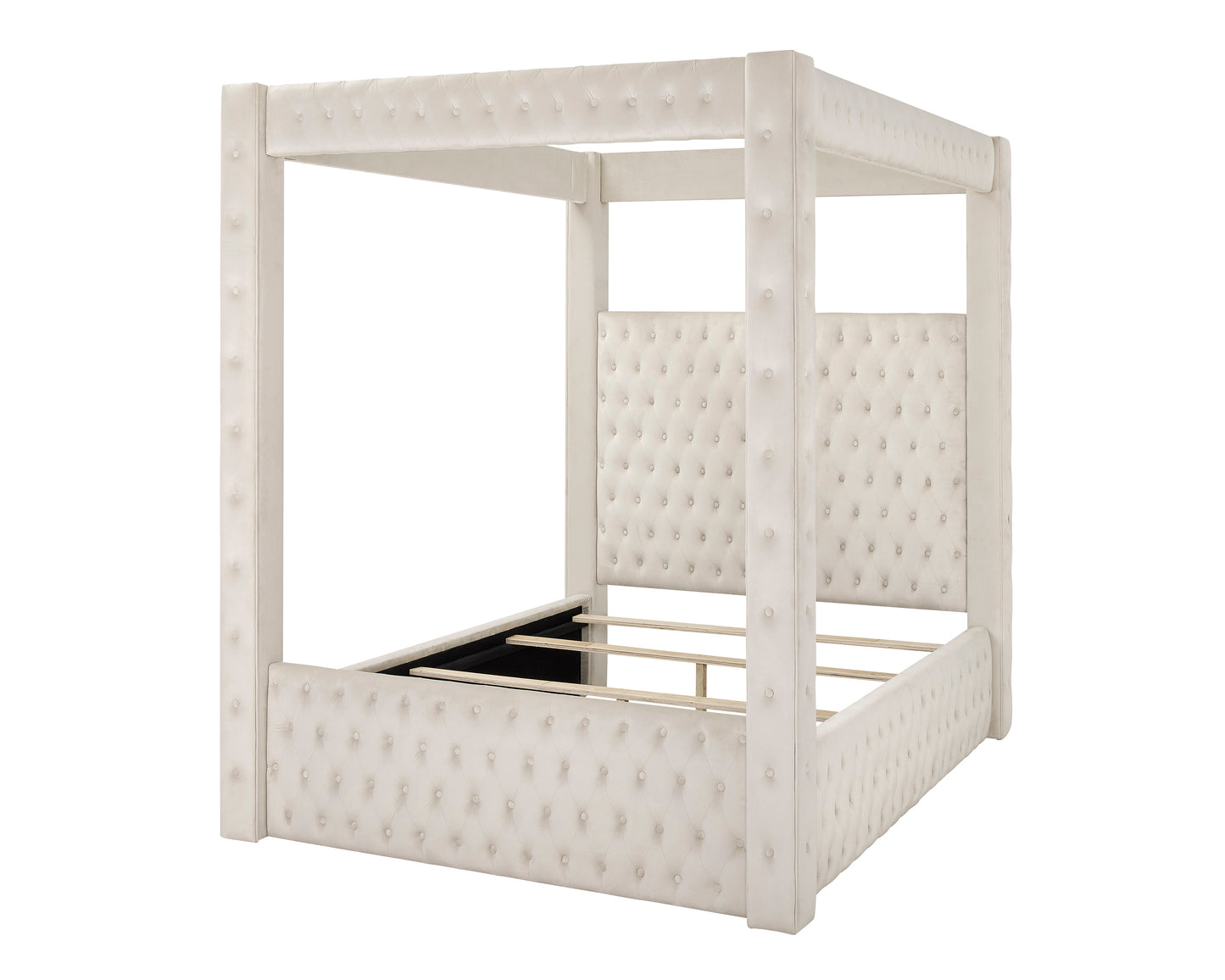 ANNABELLE CANOPY BED IVORY (CM)