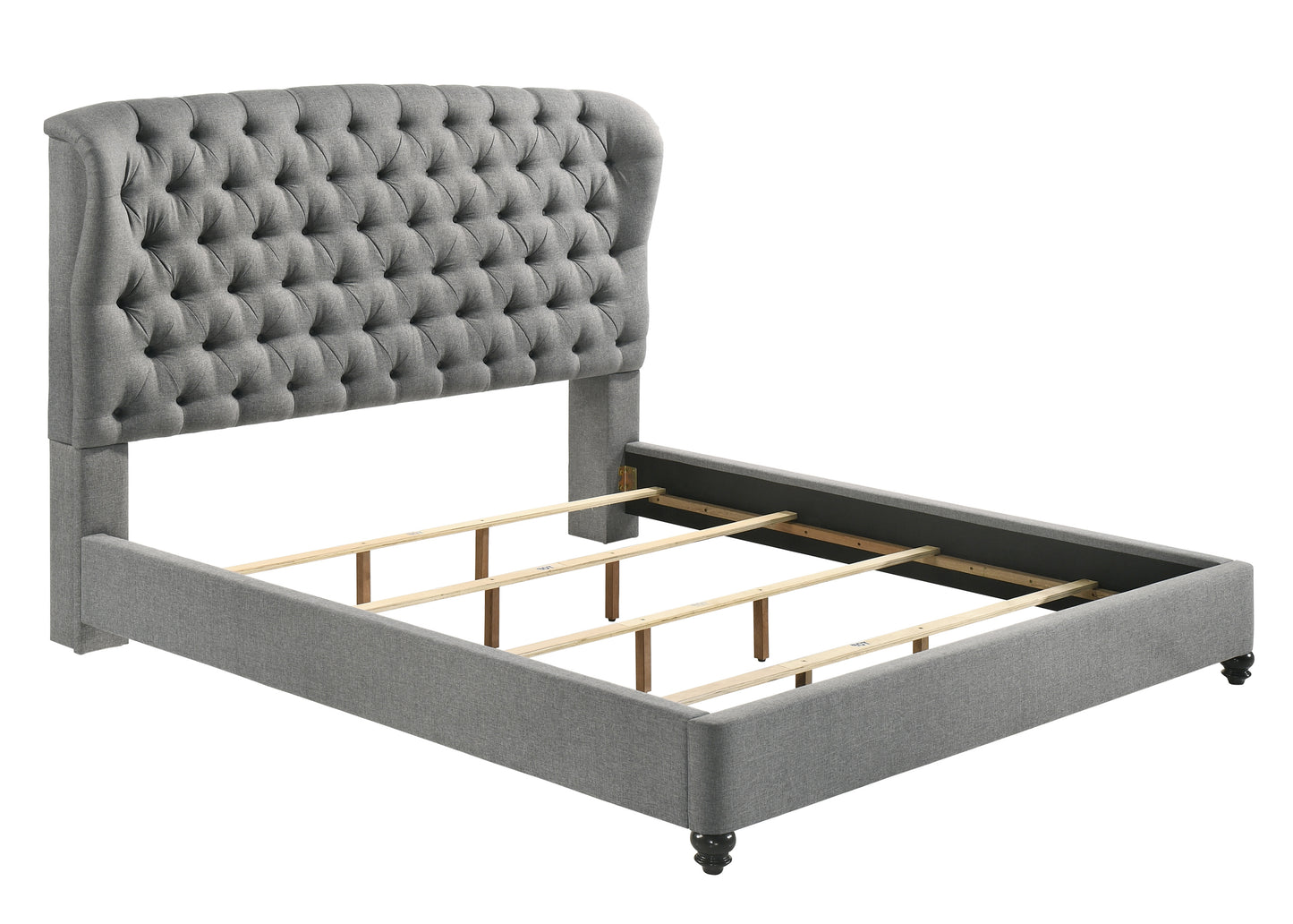 LINDA BED GREY (CM)