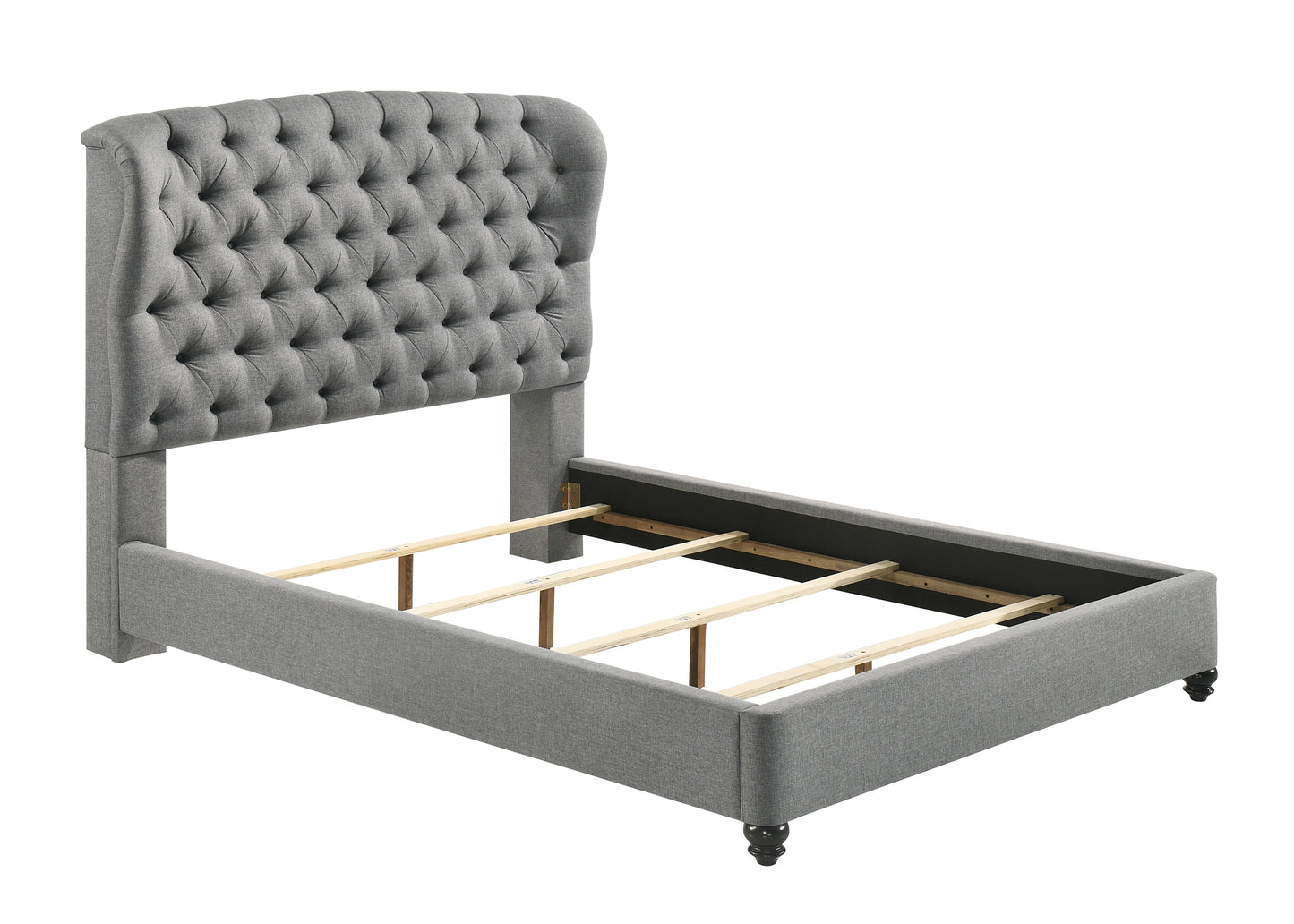 LINDA BED GREY (CM)