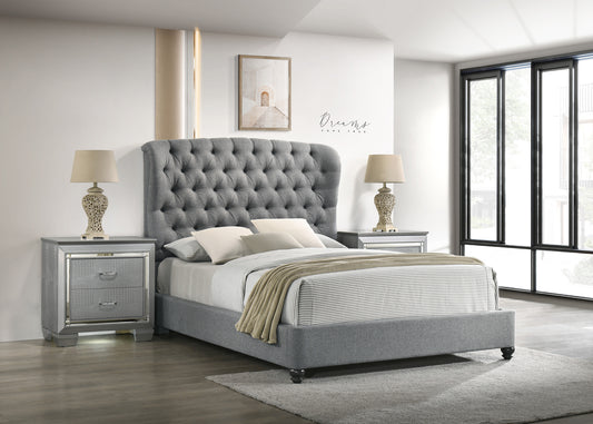 LINDA BED GREY (CM)