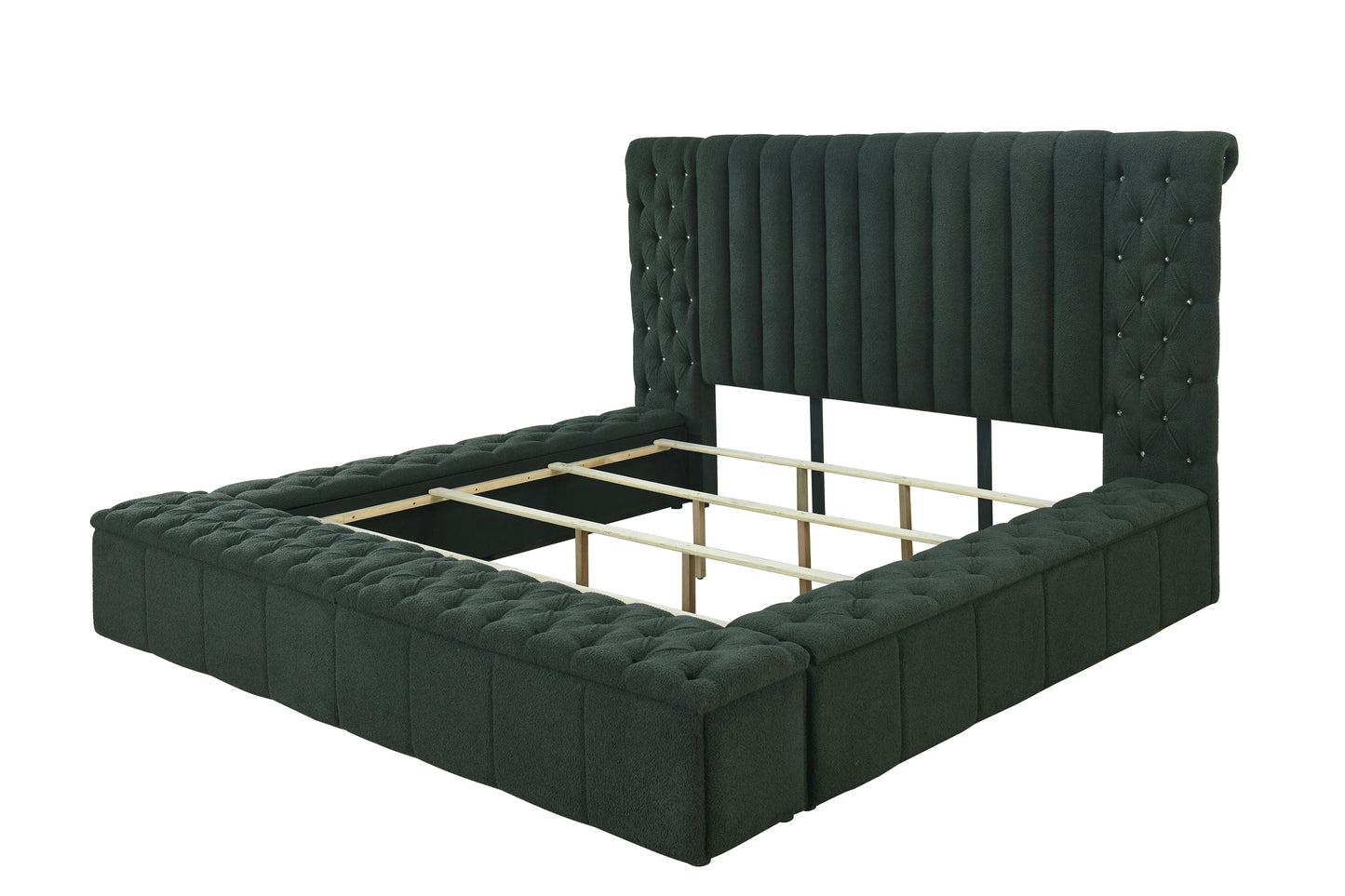 DANBURY CHARCOAL BED (CM)