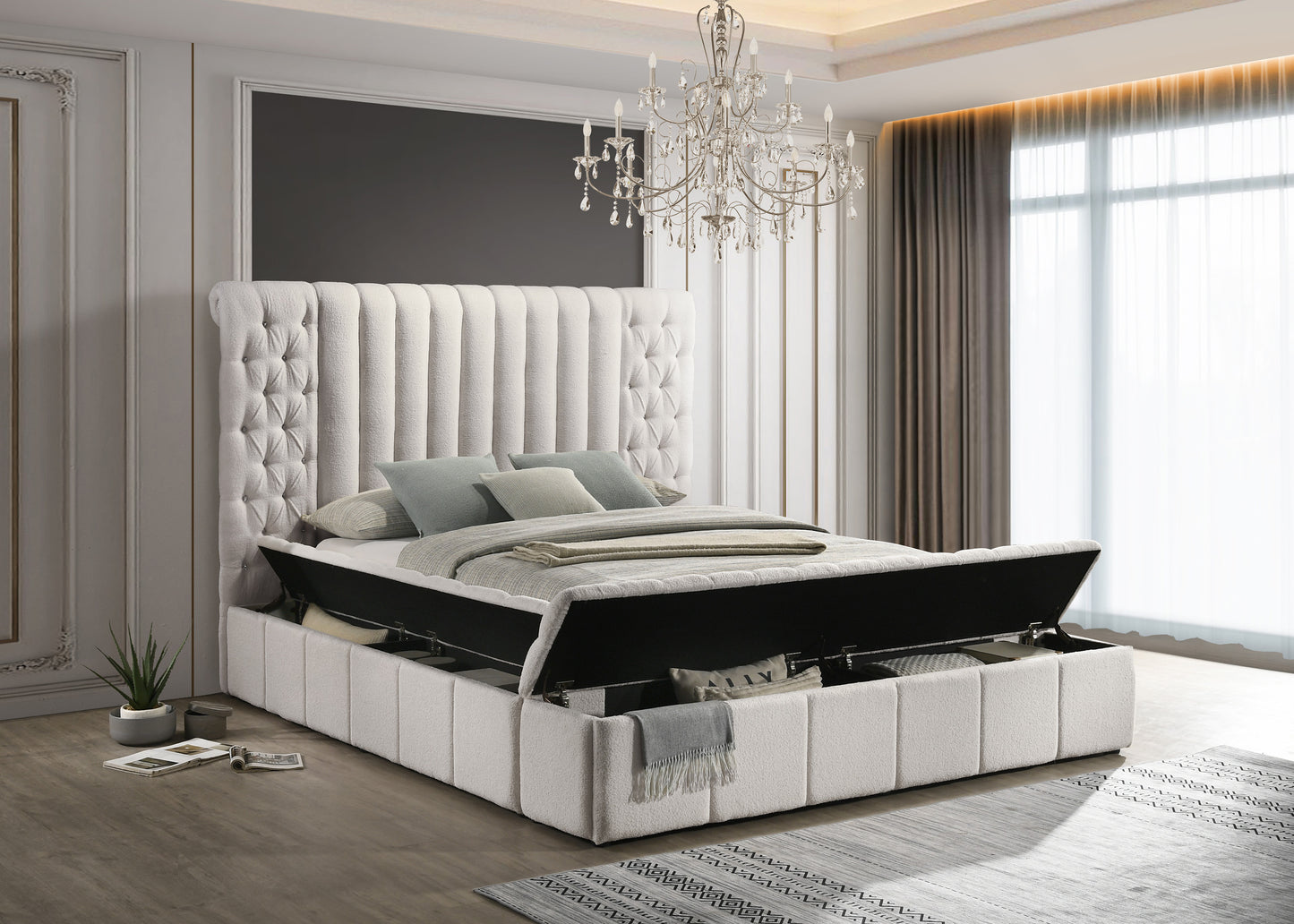 DANBURY WHITE BED (CM)