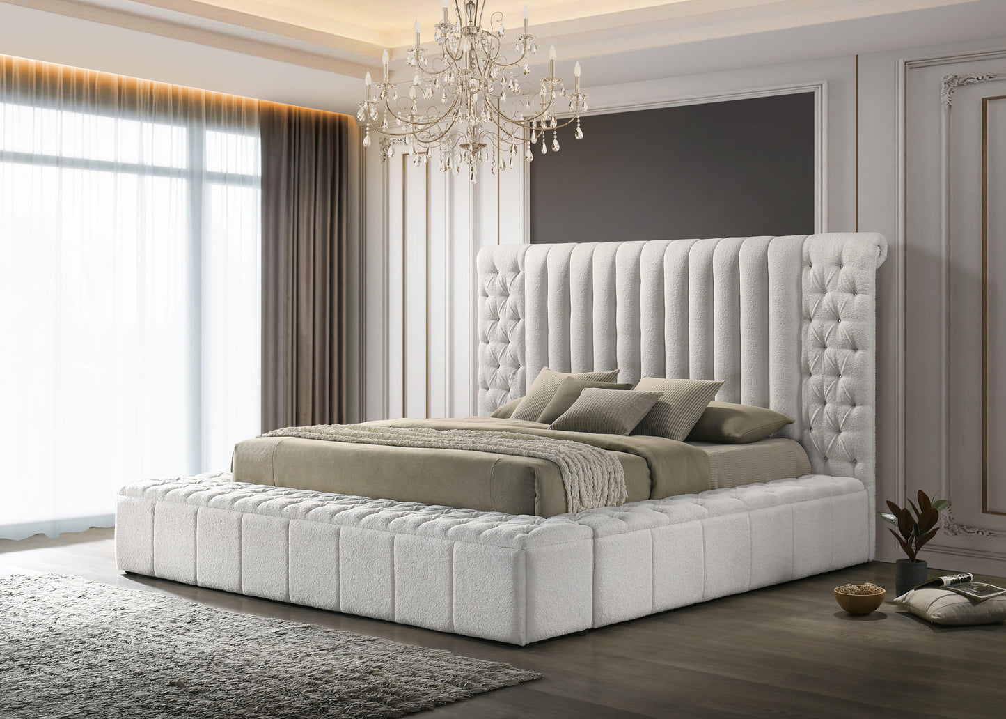 DANBURY WHITE BED (CM)