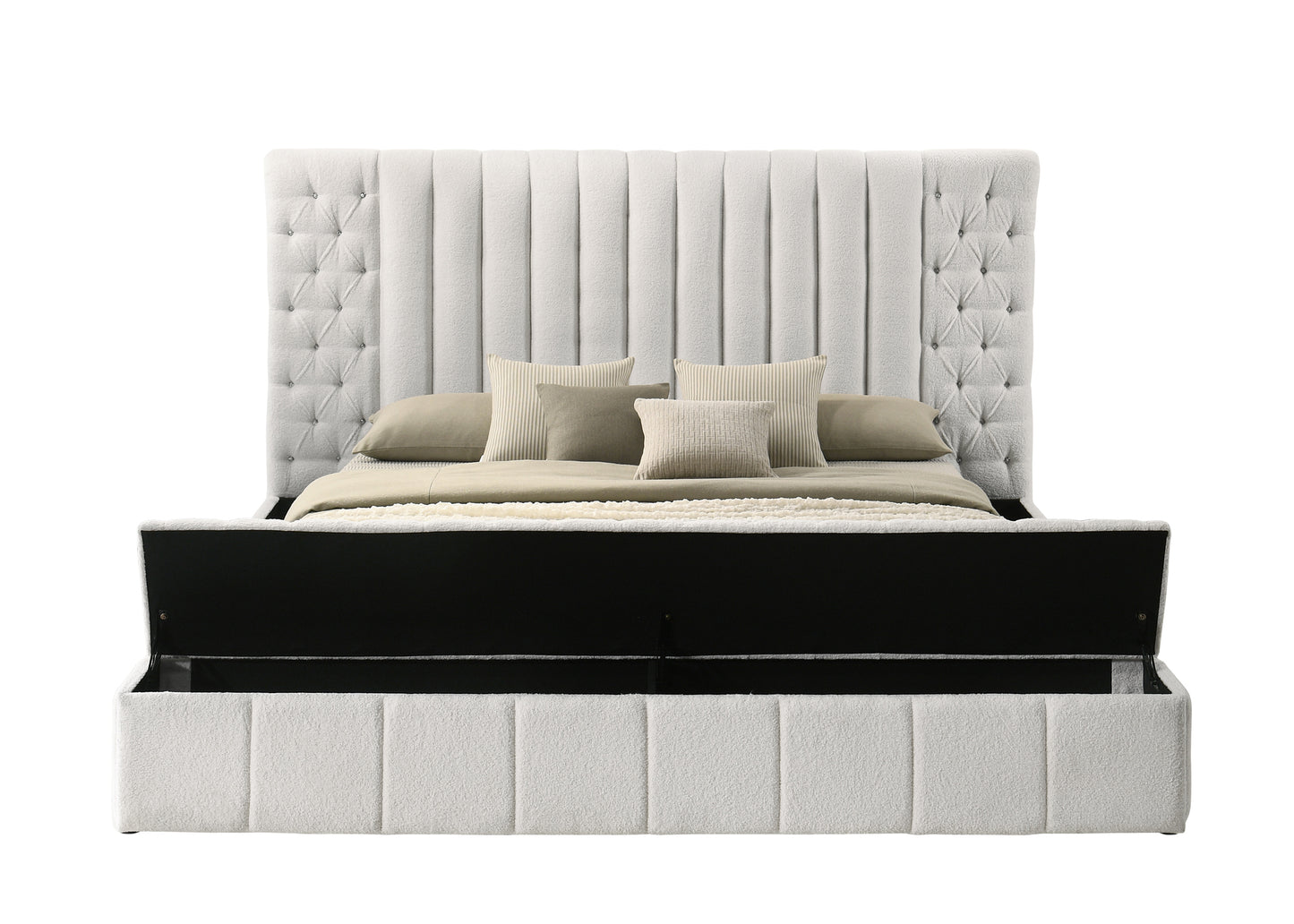 DANBURY WHITE BED (CM)