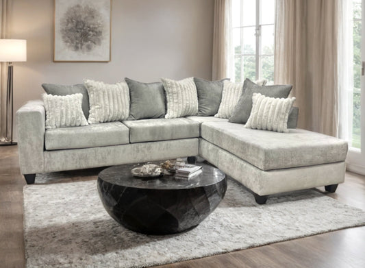 SILVER Sectional (HH)