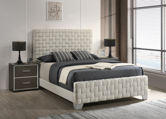 FERIN TAUPE BED FRAME (CM)