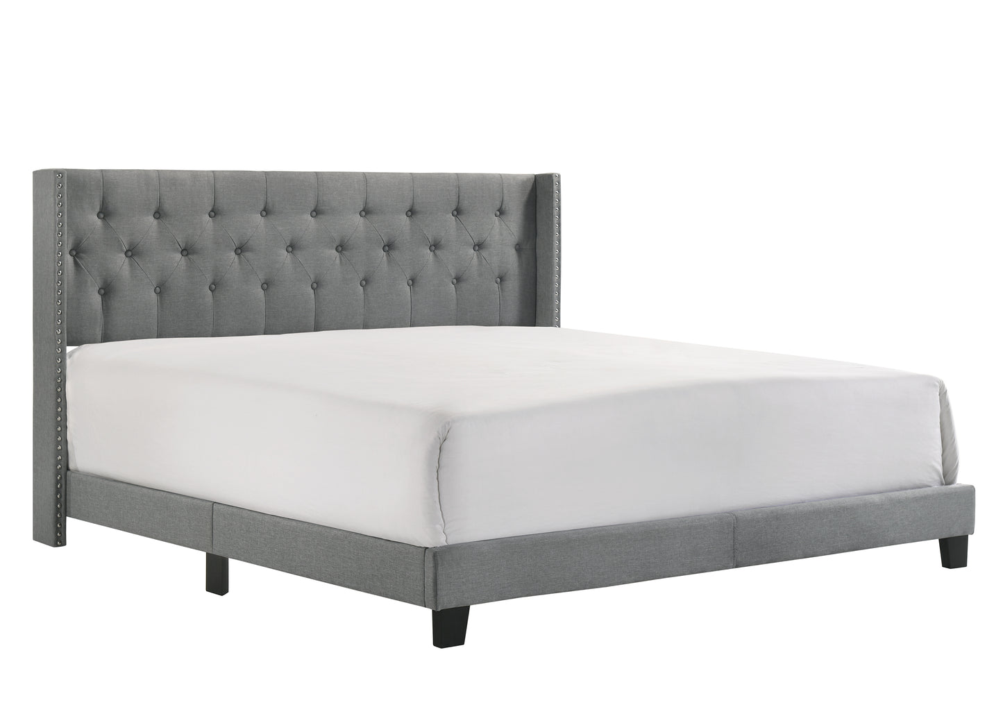 MAKAYLA BED GREY (CM)