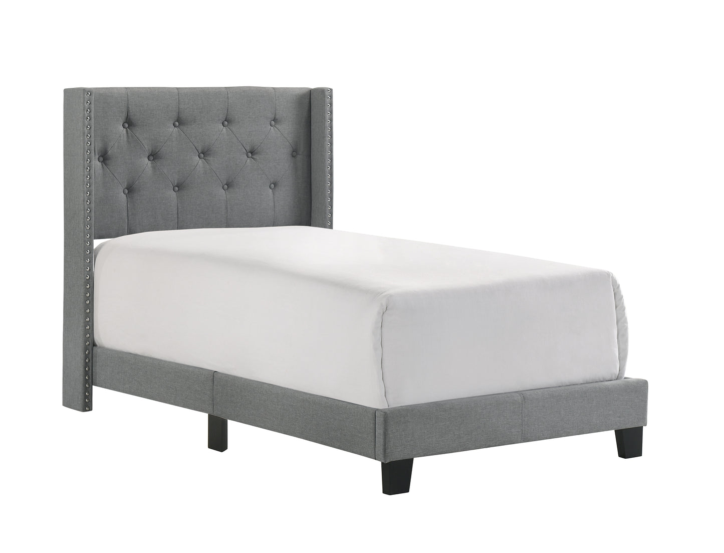 MAKAYLA BED GREY (CM)