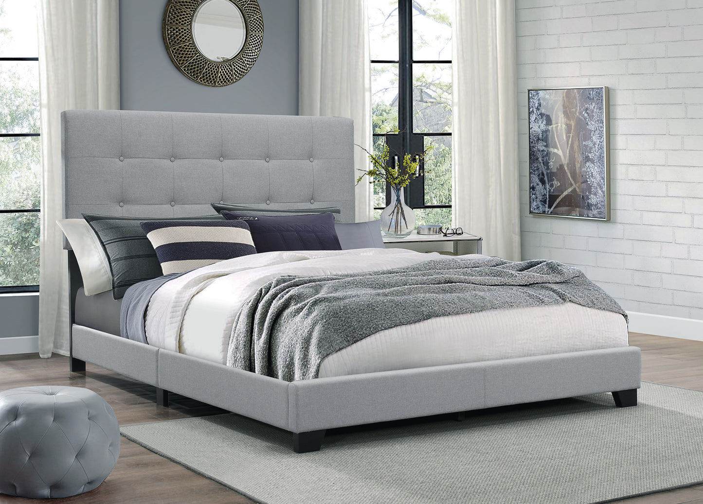 FLORENCE GREY BED (CM)