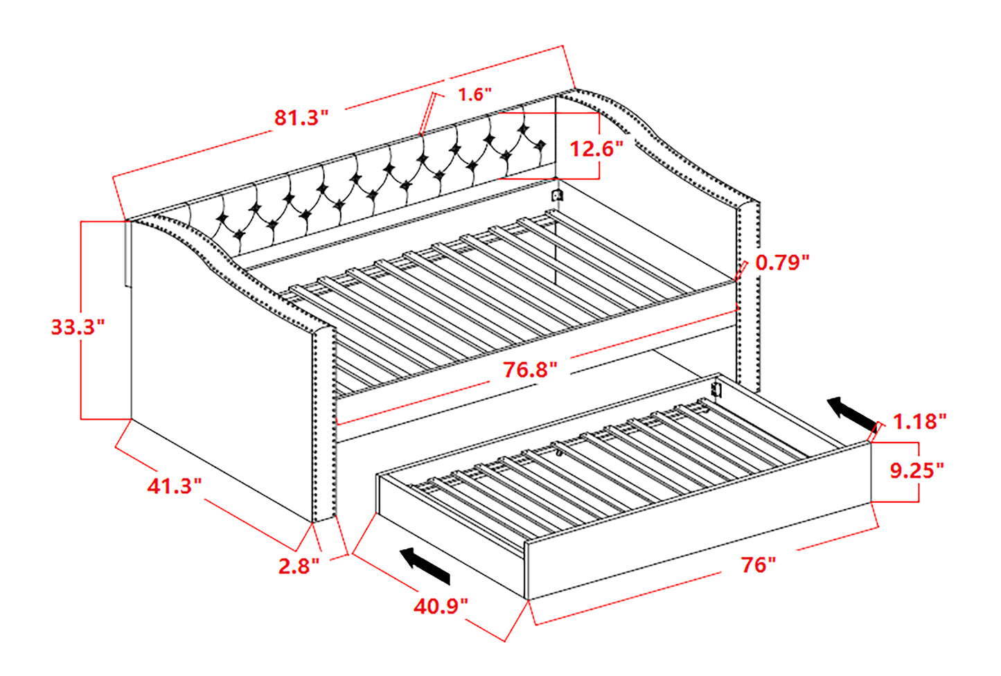 LORETTA DAYBED (CM)