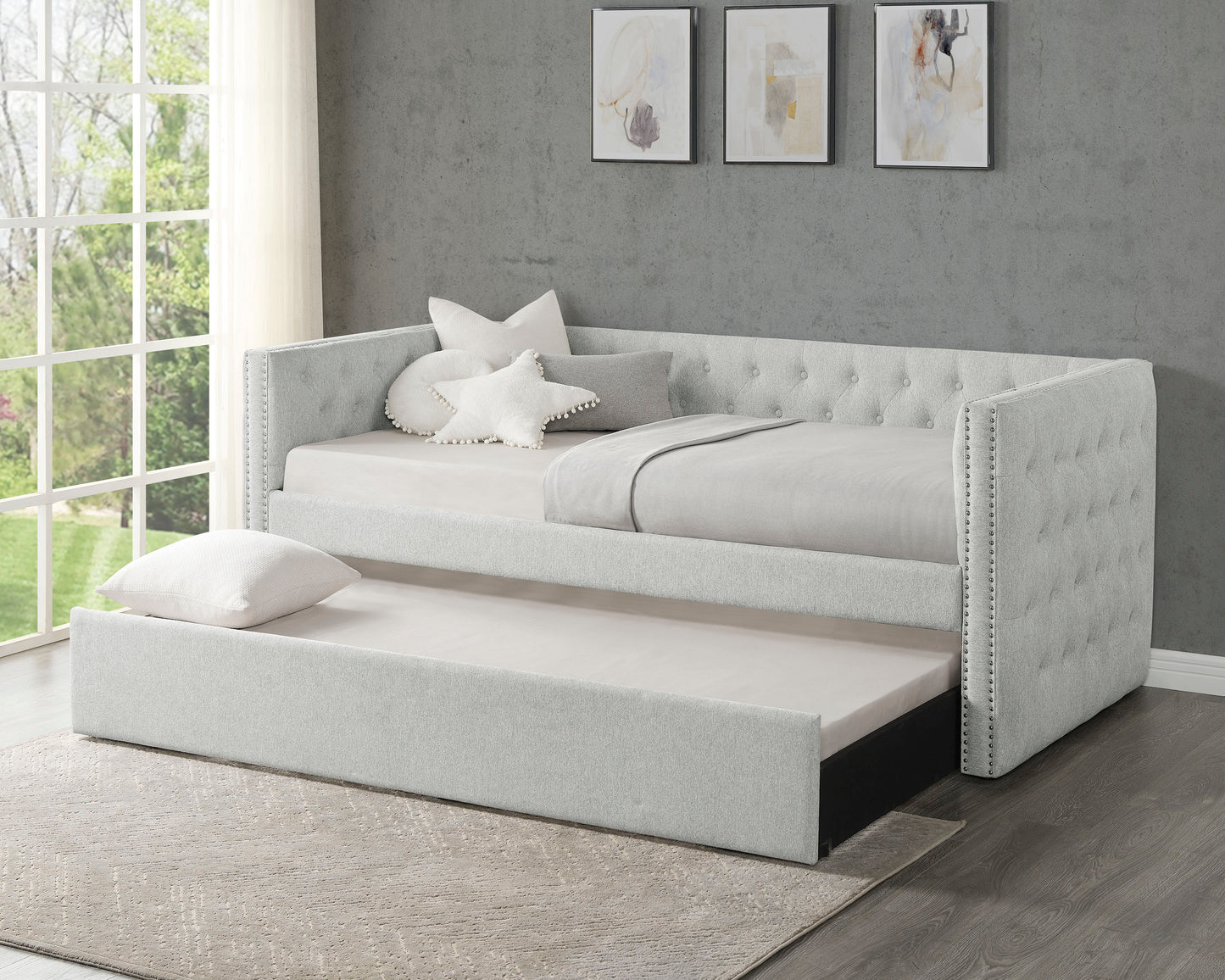 TRINA DOVE GREY DAYBED (CM)