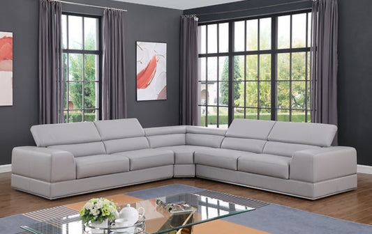 Pella Sectional (LT. Grey) (NE)