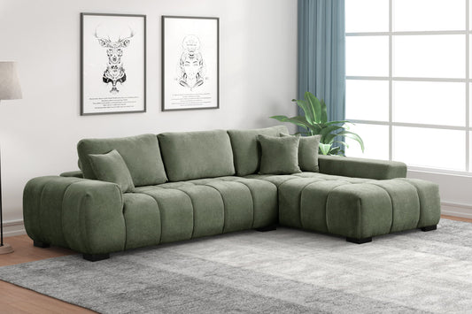 Manhattan2 - Green Sectional (HH)