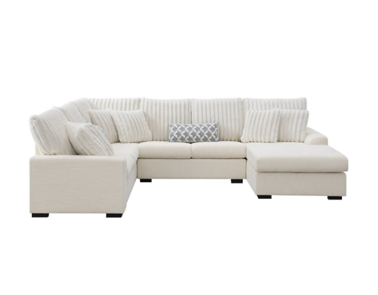 Brady Sectional (Beige) (NE)