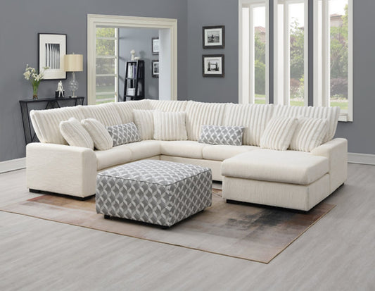 Brady Sectional (Beige) (NE)