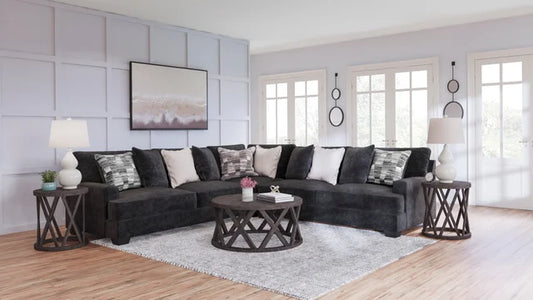 Ashley Charcoal Sectional *OVERSIZED*