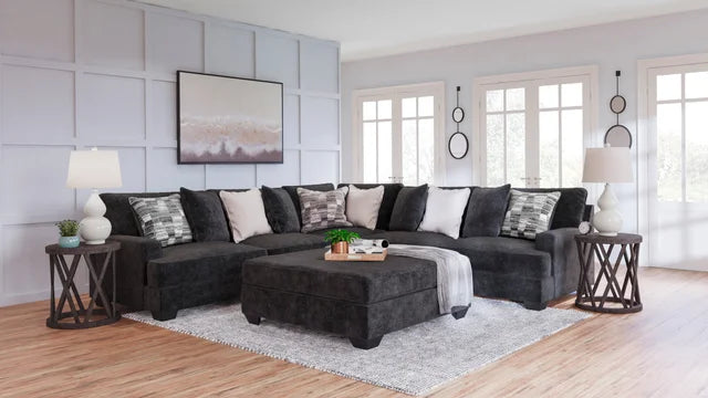 Ashley Charcoal Sectional *OVERSIZED*