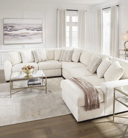 Ashley Cream Sectional *OVERSIZED*