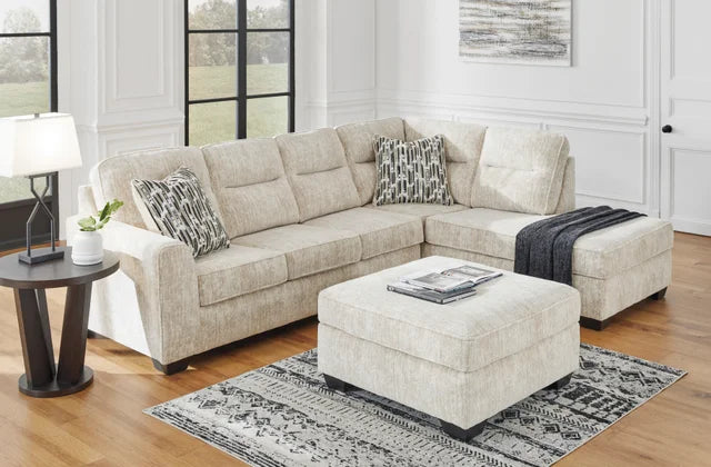 Ashley Parchment Sectional RAF Chaise