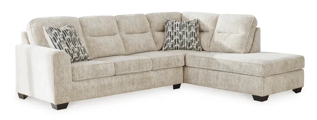 Ashley Parchment Sectional RAF Chaise