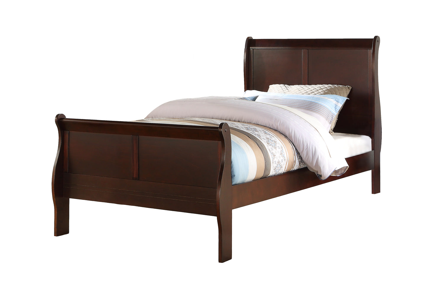 LOUIS PHILIP CHERRY BEDROOM GROUP (CM)