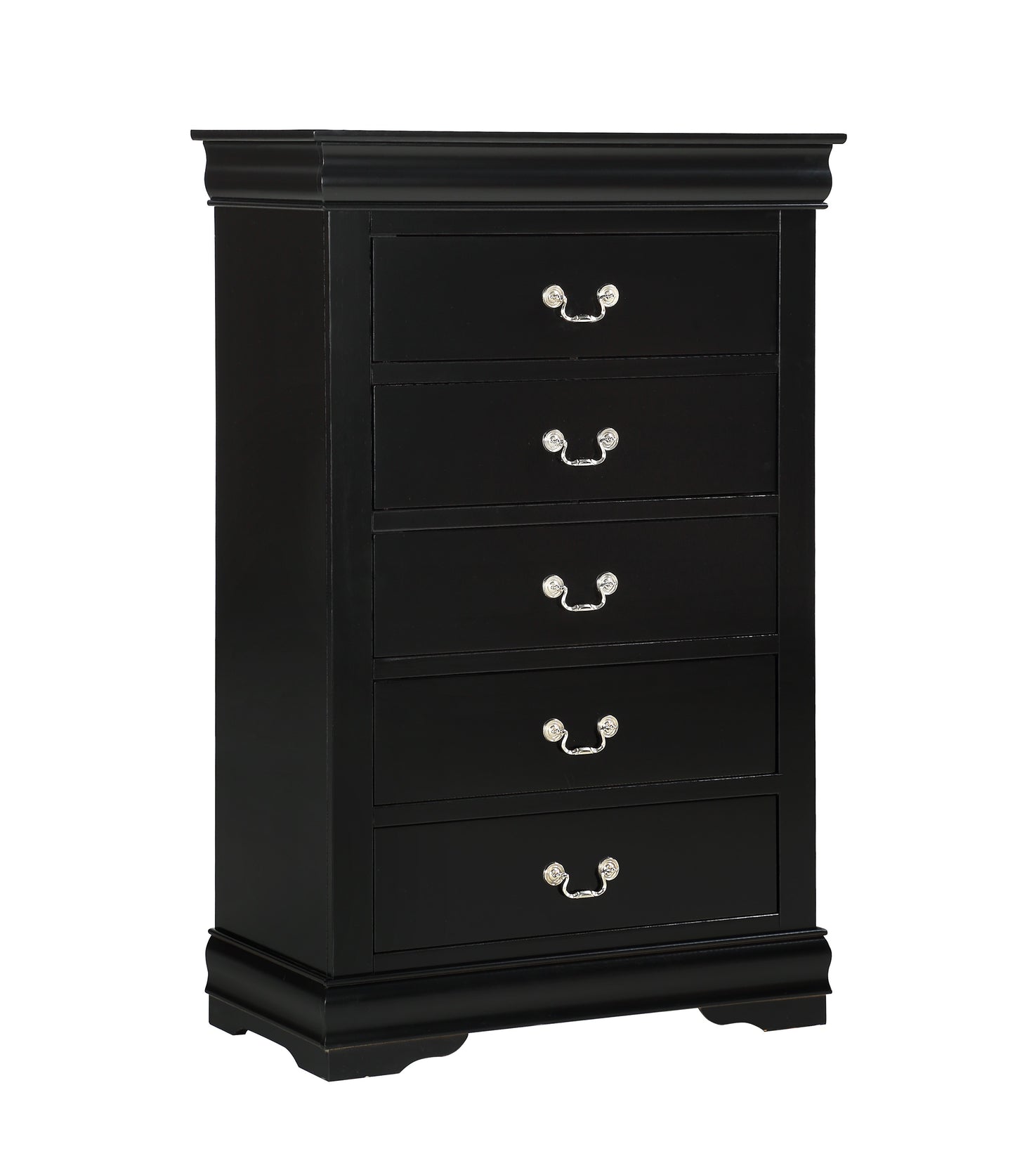 LOUIS PHILIP BEDROOM GROUP (BLACK) (CM)