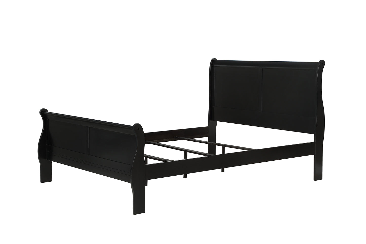 LOUIS PHILIP BEDROOM GROUP (BLACK) (CM)