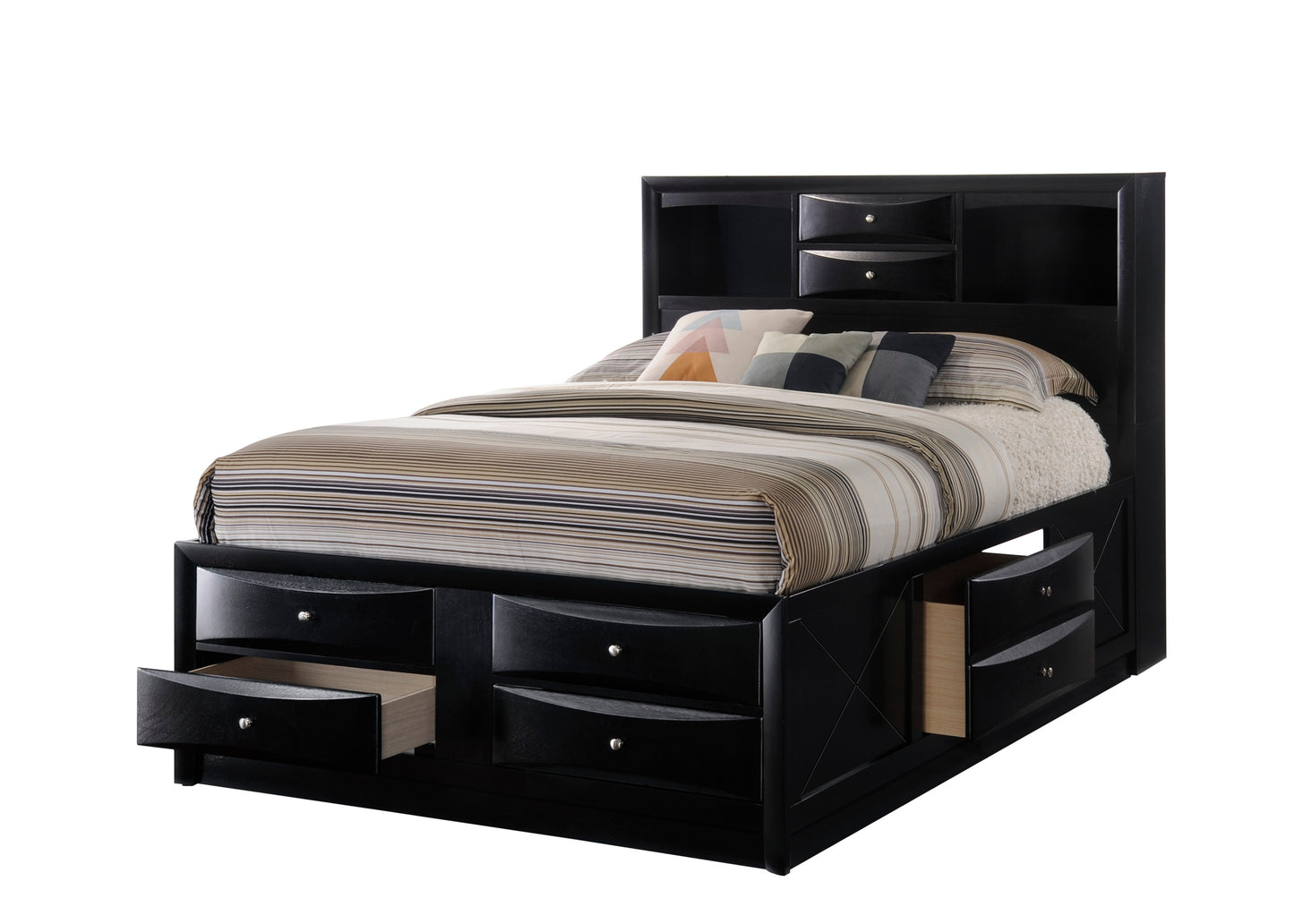 EMILY STORAGE BEDROOM (BLACK) (CM)