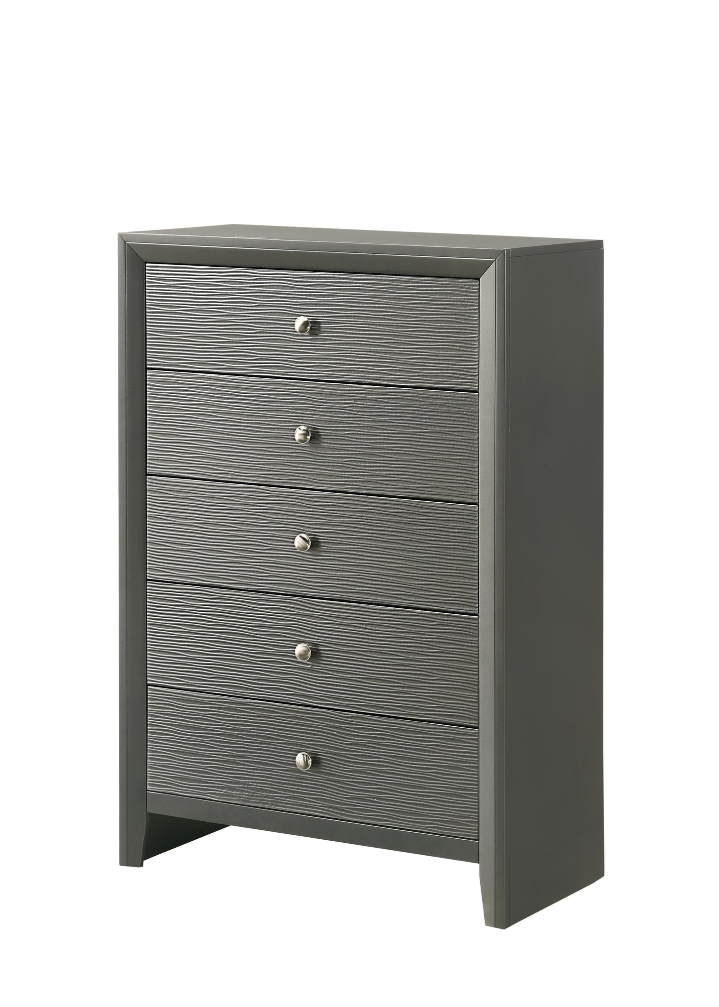 DENKER GUNMETAL BEDROOM GROUP (CM)