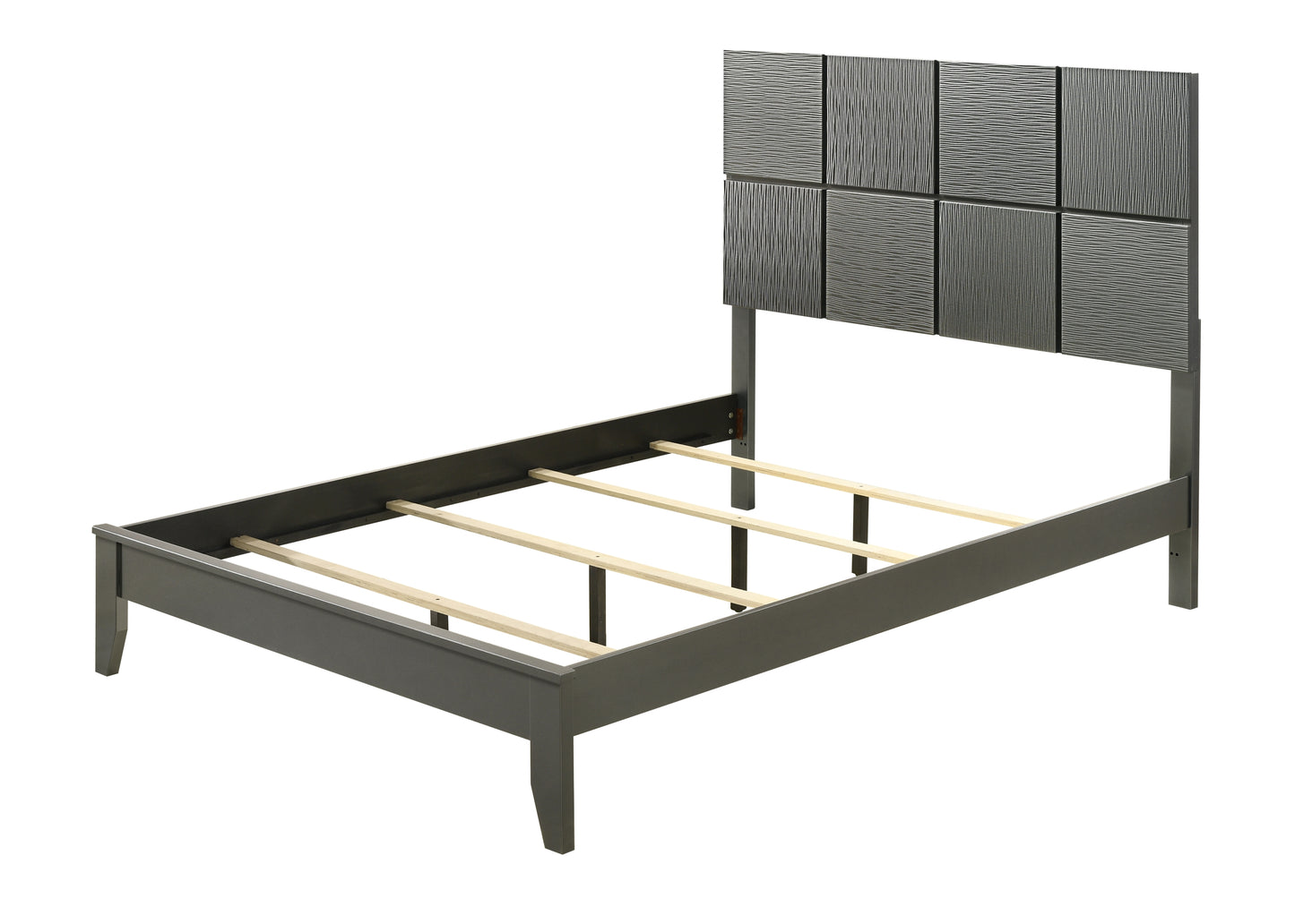 DENKER GUNMETAL BEDROOM GROUP (CM)