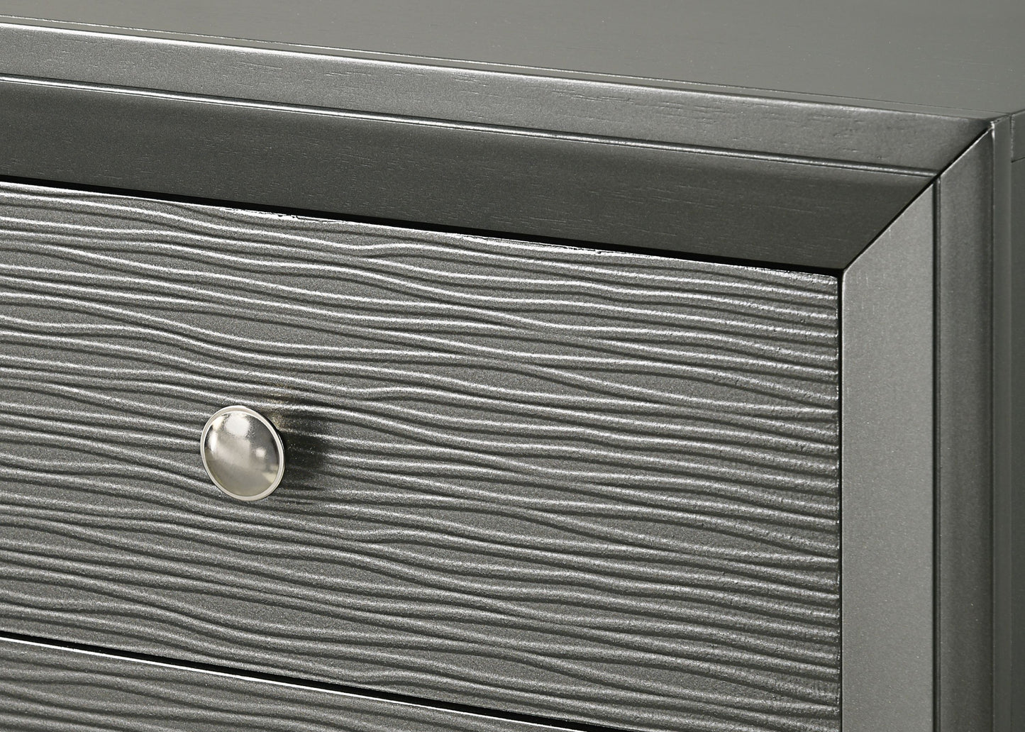 DENKER GUNMETAL BEDROOM GROUP (CM)