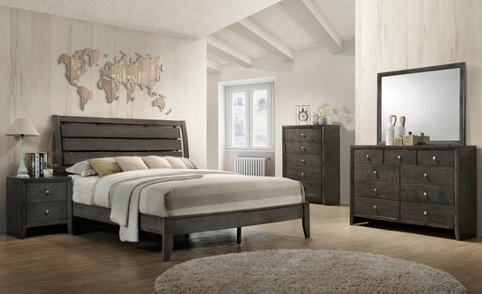 EVAN BEDROOM GROUP (GREY) (CM)