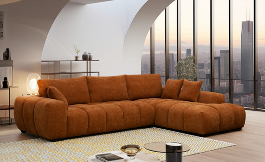 Manhattan2 - Orange Sectional (HH)