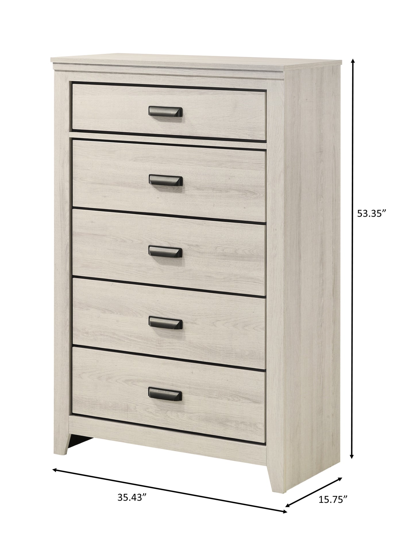 CARTER BEDROOM GROUP (WHITE) (CM)