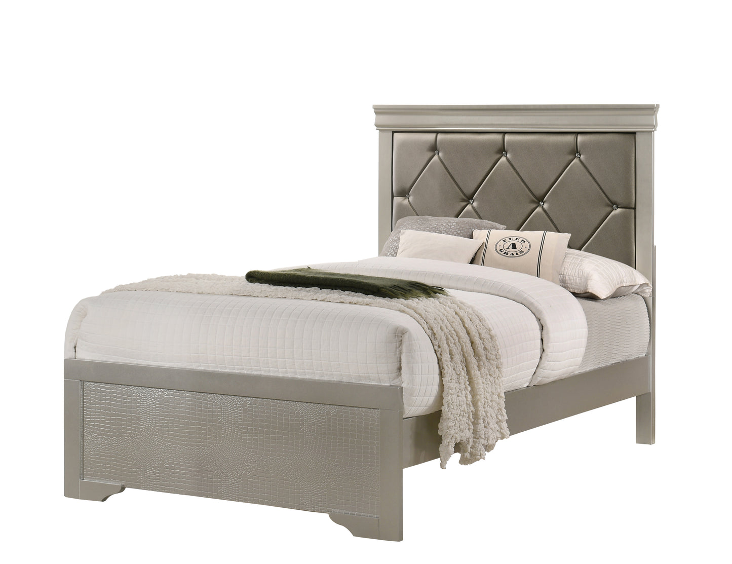 AMALIA  BED WITH FREE CHEST (CM)