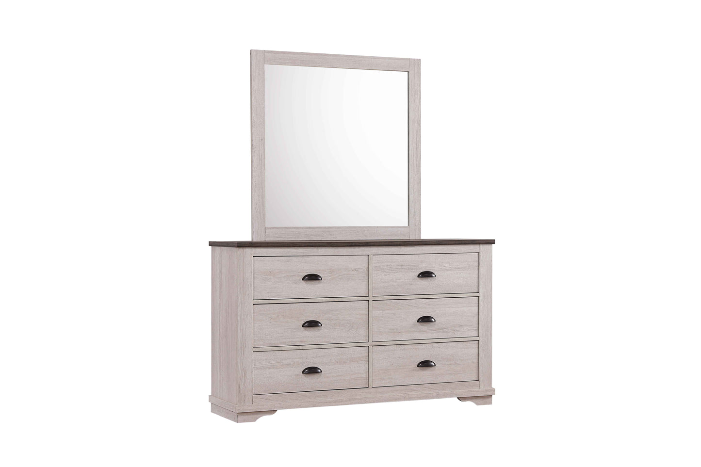 CORALEE BEDROOM GROUP (CHALK) (CM)