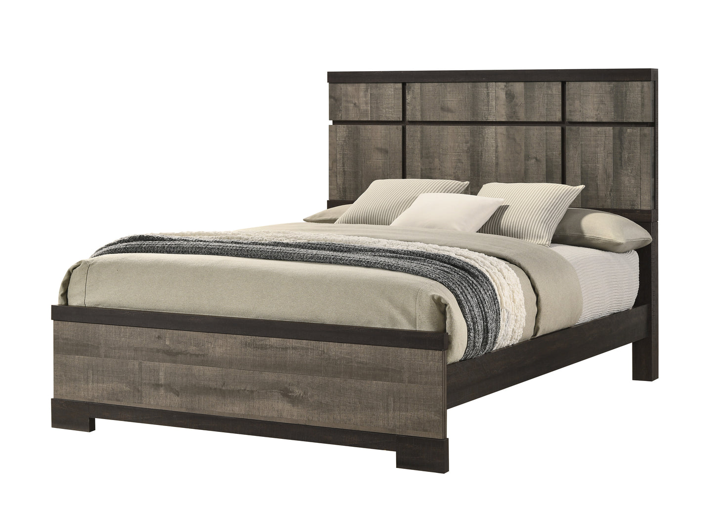 REMINGTON GRAY/EBONY BEDROOM GROUP